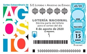 Resultado loteria nacional extraordinario del 8 de agosto de 2020